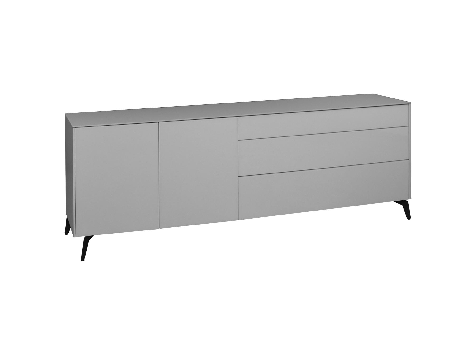 Premium Living Lowboard Grau 217x63x42 cm