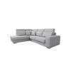 ECKSOFA Nevio Xl In Scala - Hellgrau, Holzwerkstoff/Textil (312/226cm) - Fun Möbel