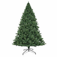 WEIHNACHTSBAUM Cannon Ⅲ 100/100/210 cm - Grün, Kunststoff (210cm) - Nettlife