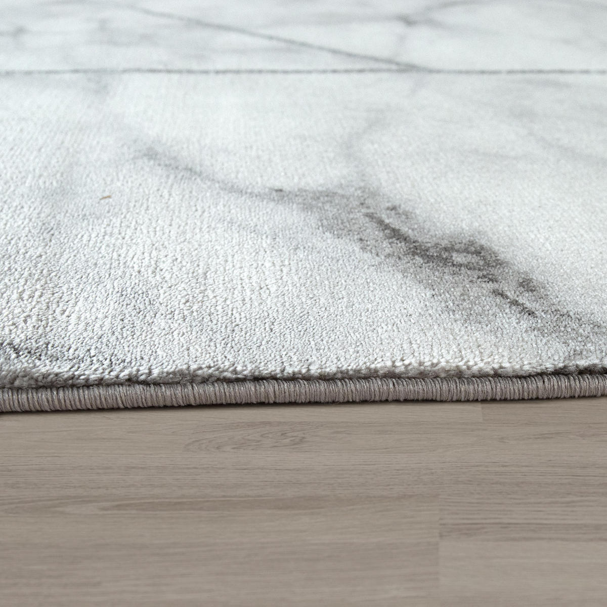 KURZFLORTEPPICH 80/150 cm Kraft 524 - Silberfarben, Textil (80/150cm) - Paco Home