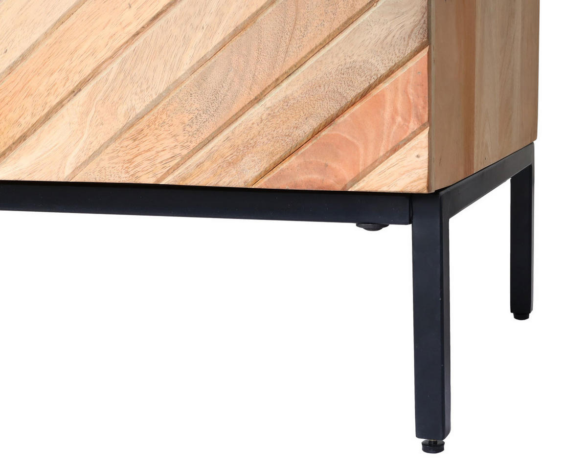 TV-RACK Beige - Beige, Holz (145/56/43cm) - MCW