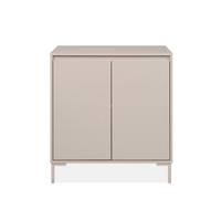 DVOUDVEŘOVÁ příborník v kašmírové barvě, šířka 81 cm - NERIO - béžová, kompozitní dřevo (40/87/81cm) - Calicosy