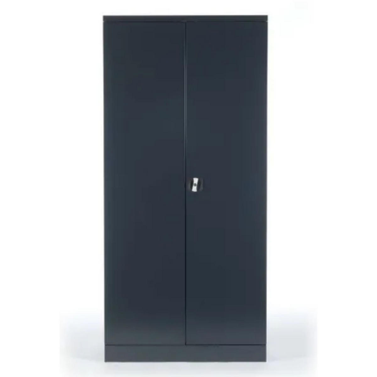 STAHLSCHRANK Bee mit 5 verzinkten Fachböden 195x92x50 cm Korpusfarbe Anthrazit Frontfarbe Anthrazit - Anthrazit, Metall (92/195/50cm)