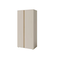 DREHTÜRENSCHRANK MURO 90/195/50cm 2-türig Beige - Beige, Holzwerkstoff (90/195/50cm) - MASSENO