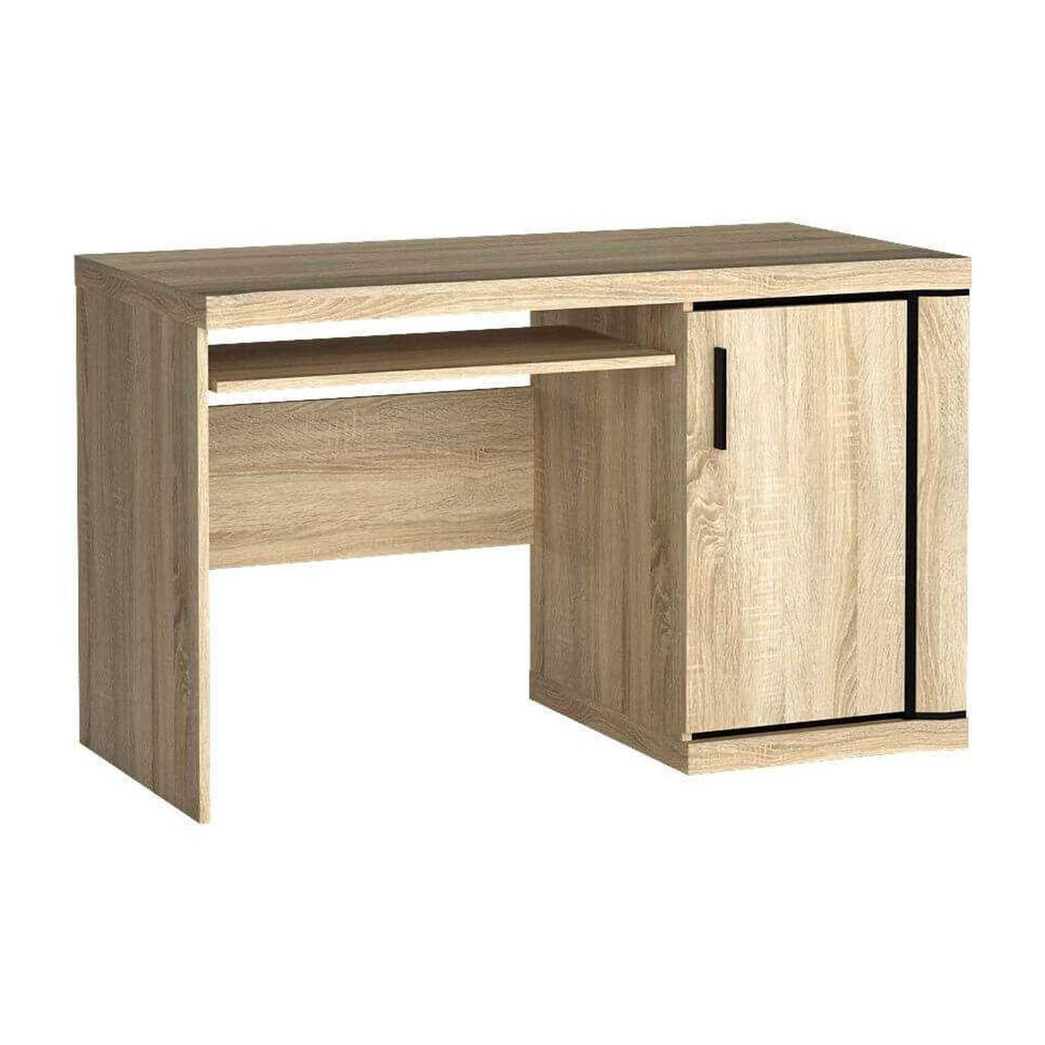 SCHREIBTISCH Dallas D-13 126 x 61 x 77 cm Eiche Sonoma - Sonoma Eiche, Holzwerkstoff/Kunststoff (61/126/77cm) - Koseto