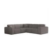 ECKSOFA Univ Celes Premium Ascot Bukla - Taupe, Holzwerkstoff/Textil (246/246cm) - Fun Möbel