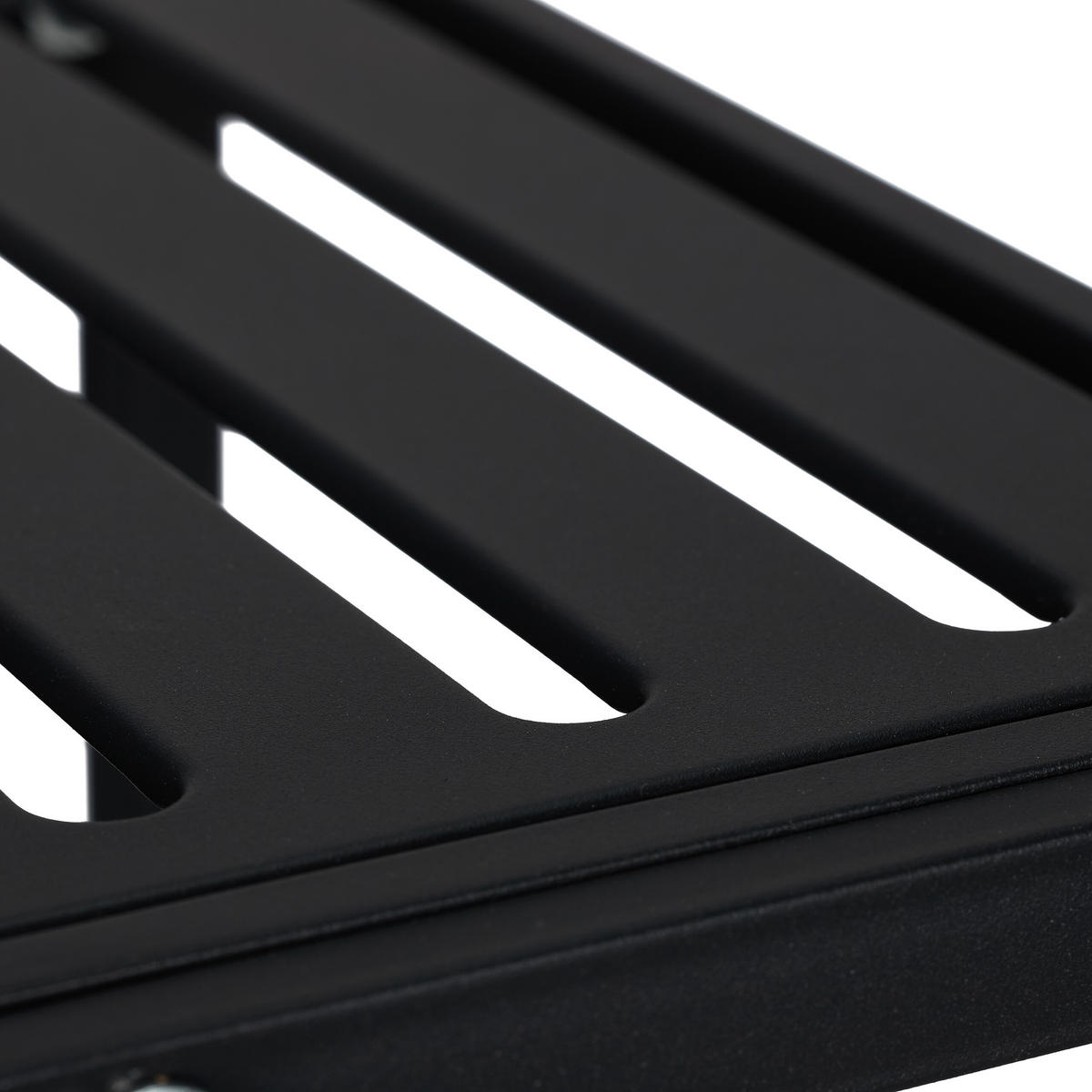 BLUMENSTÄNDER - Schwarz, Kunststoff/Metall (93/91.5/26cm) - Relaxdays