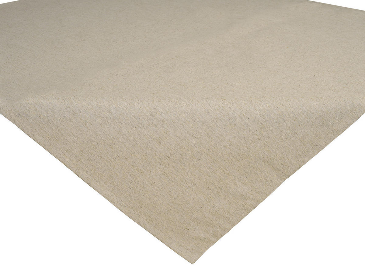 MITTELDECKE Wunschton melange-beige 80/80 cm - Beige, Textil (80/80cm) - beties Heimtextil