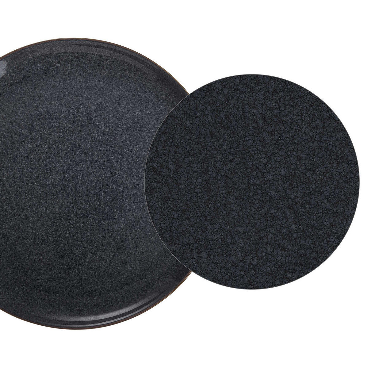 DINNERTELLER (4er Set) Native - Blau, Keramik (27/27/2.5cm) - Butlers