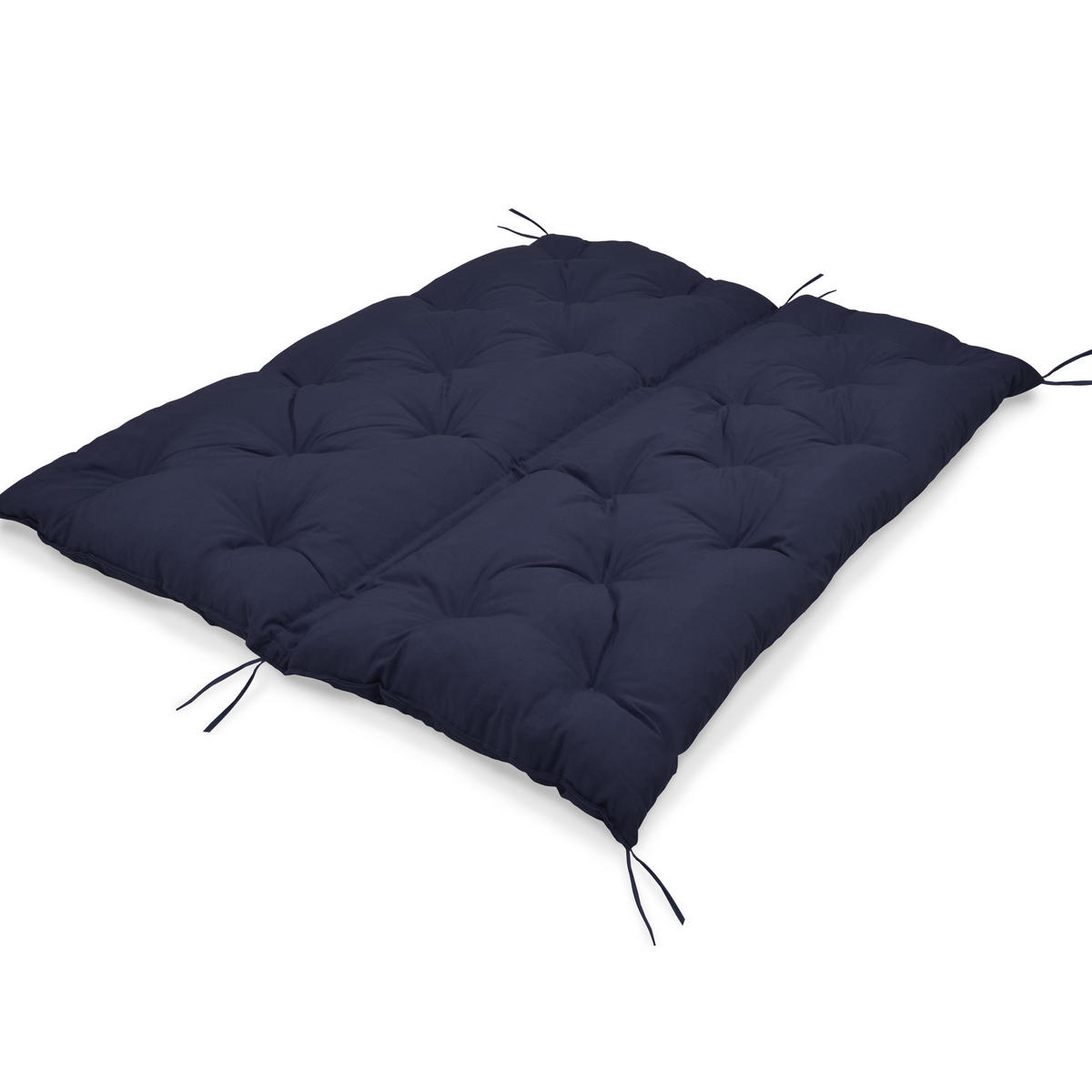 BANKAUFLAGE Flair BR 100/50cm Dunkelblau - Dunkelblau, Textil (48/10/100cm) - Beautissu 