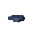 ECKSOFA Marlies In Sawana - Blau, Holzwerkstoff/Textil (233/140cm) - Fun Möbel
