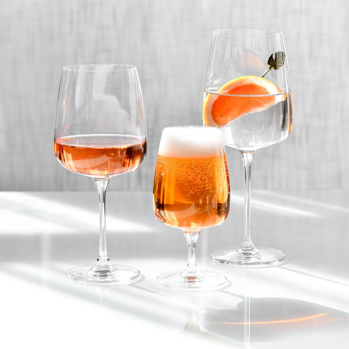 WEINGLÄSER MODERN, 4ER-SET, 750 ML - Transparent, Glas (0.75L) - Krosno Glass