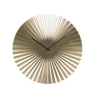 WANDUHR Sensu XL Ø50 cm - Goldfarben, Metall (50/50/3.5cm) - Karlsson