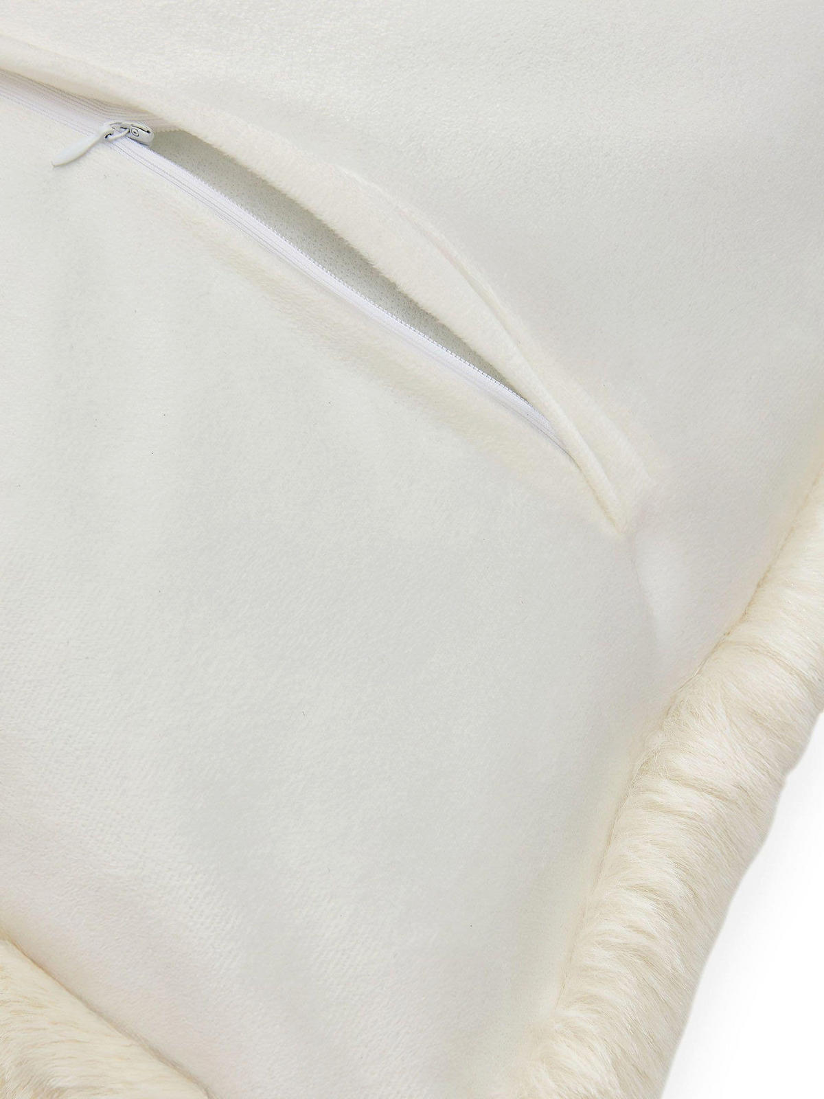 KISSENBEZUG Dave Cream 45x45 cm - Creme, Textil (45/45cm) - benuta Nest