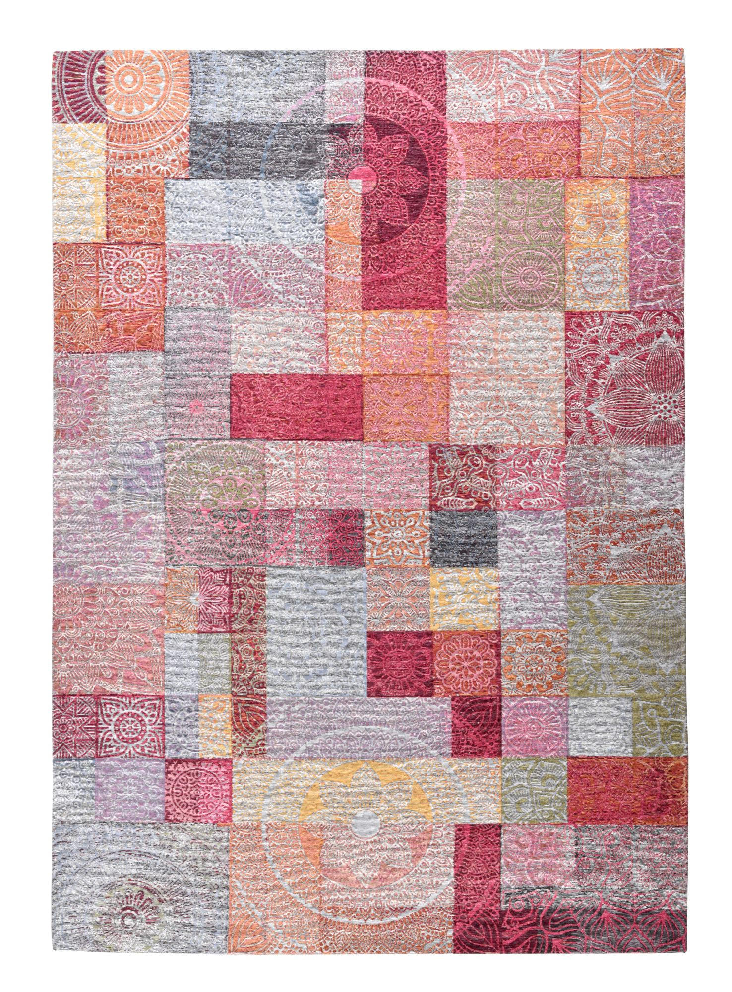 FLACHWEBETEPPICH Cosima 80x160 cm - Multicolor, Textil (80/160cm) - Gino Falcone