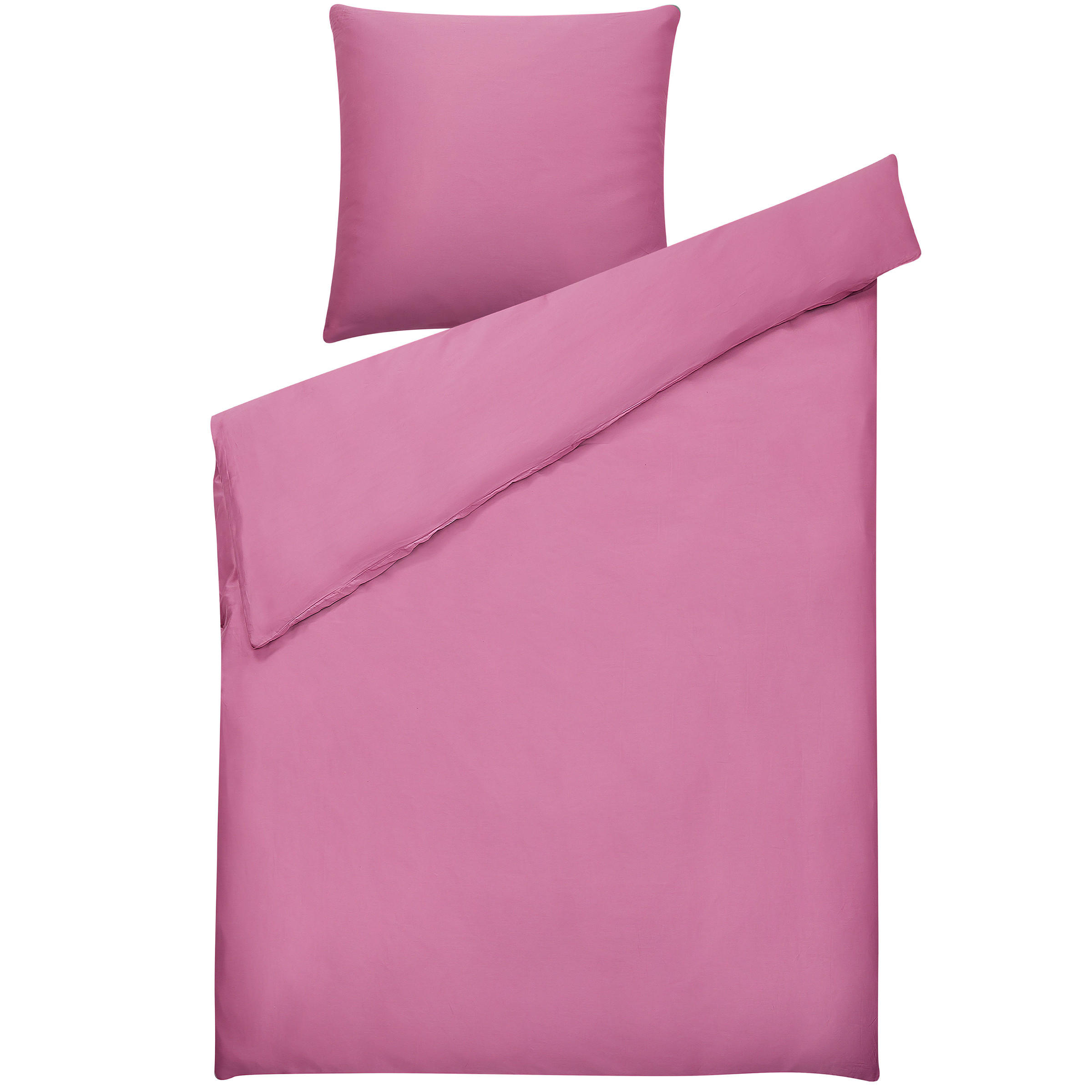 BETTWÄSCHE SET Harmonridge 135x200 cm - Pink, Textil (135/200cm) - Beliani