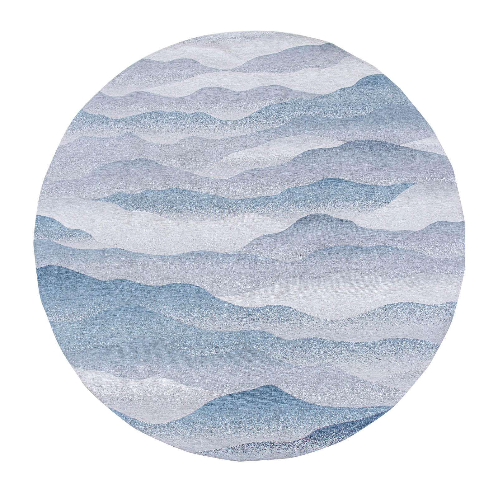 TEPPICH In-/Outdoor Flachgewebe CHILLY Blau 240 x 240 cm - Blau, Textil (240/240cm) - Novatrend