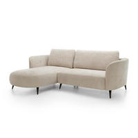 ECKSOFA AMALFI Beige 260x180x86 cm - Beige, Textil (260/180cm) - FURNLUX