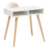 KINDERSCHREIBTISCH Galip, Weiß, Naturfarben 75cm - Weiß, Holzwerkstoff (47/75/87cm) - Atmosphera for kids