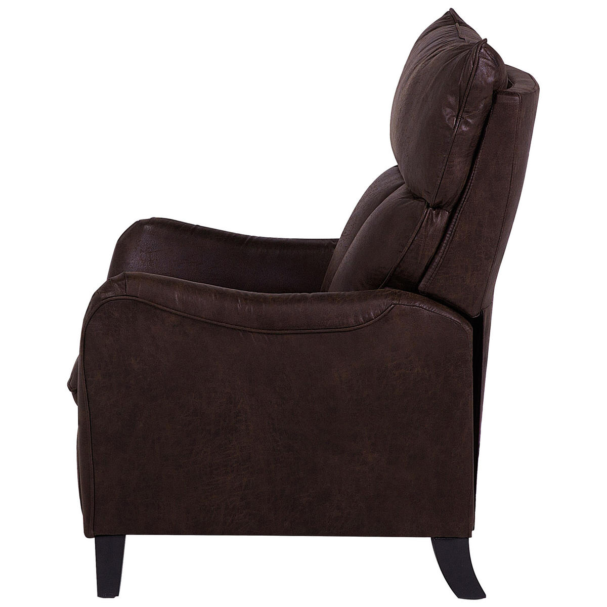 SESSEL Kunstleder Braun Royston - Braun, Holz/Textil (68/108/73cm) - Beliani
