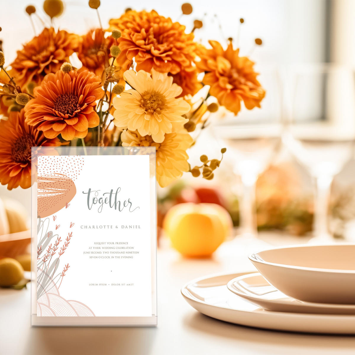 10XSTOJAN na stôl - priehľadné, plast (15/22/7cm) - Relaxdays