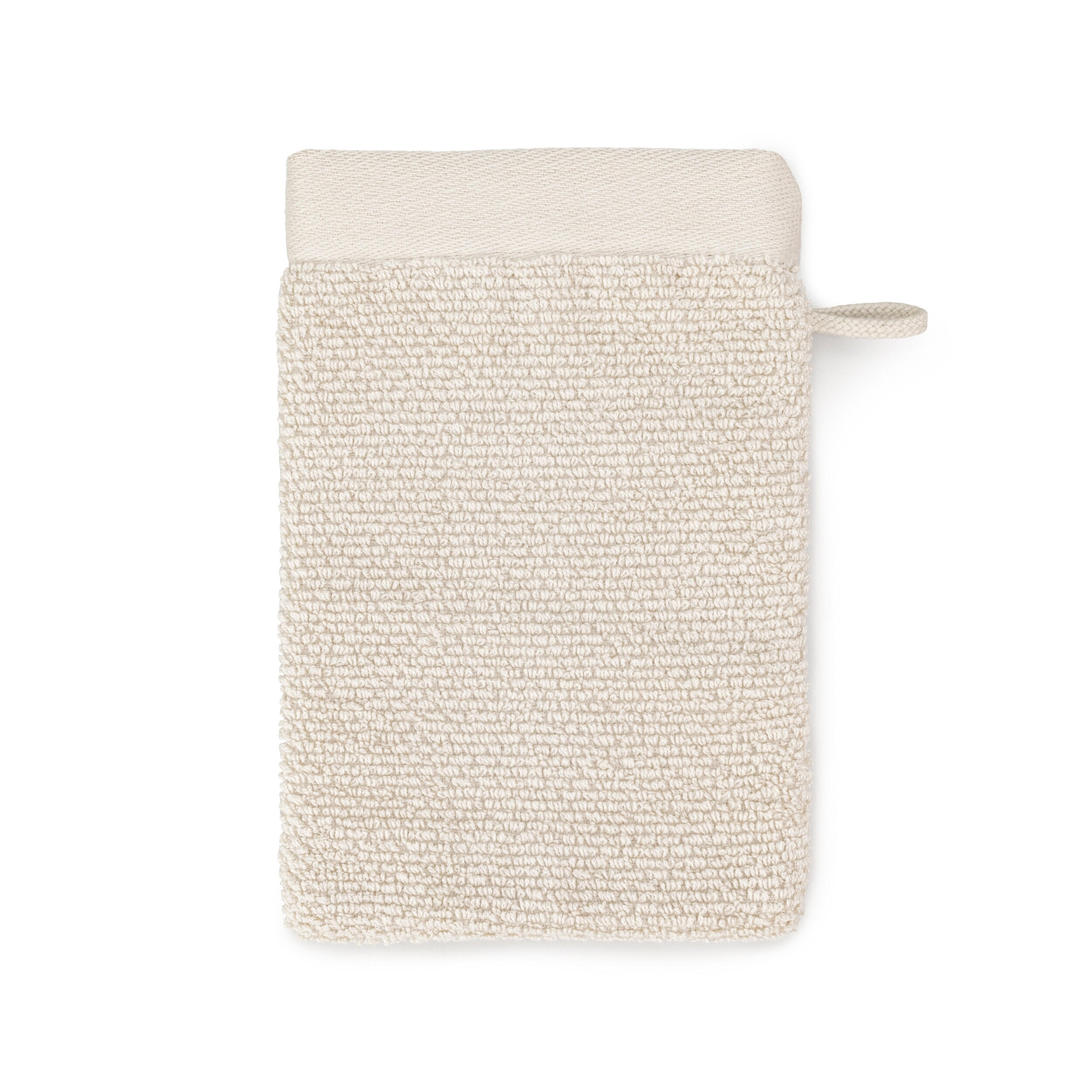 Möve Waschhandschuh Creme 20x15 cm