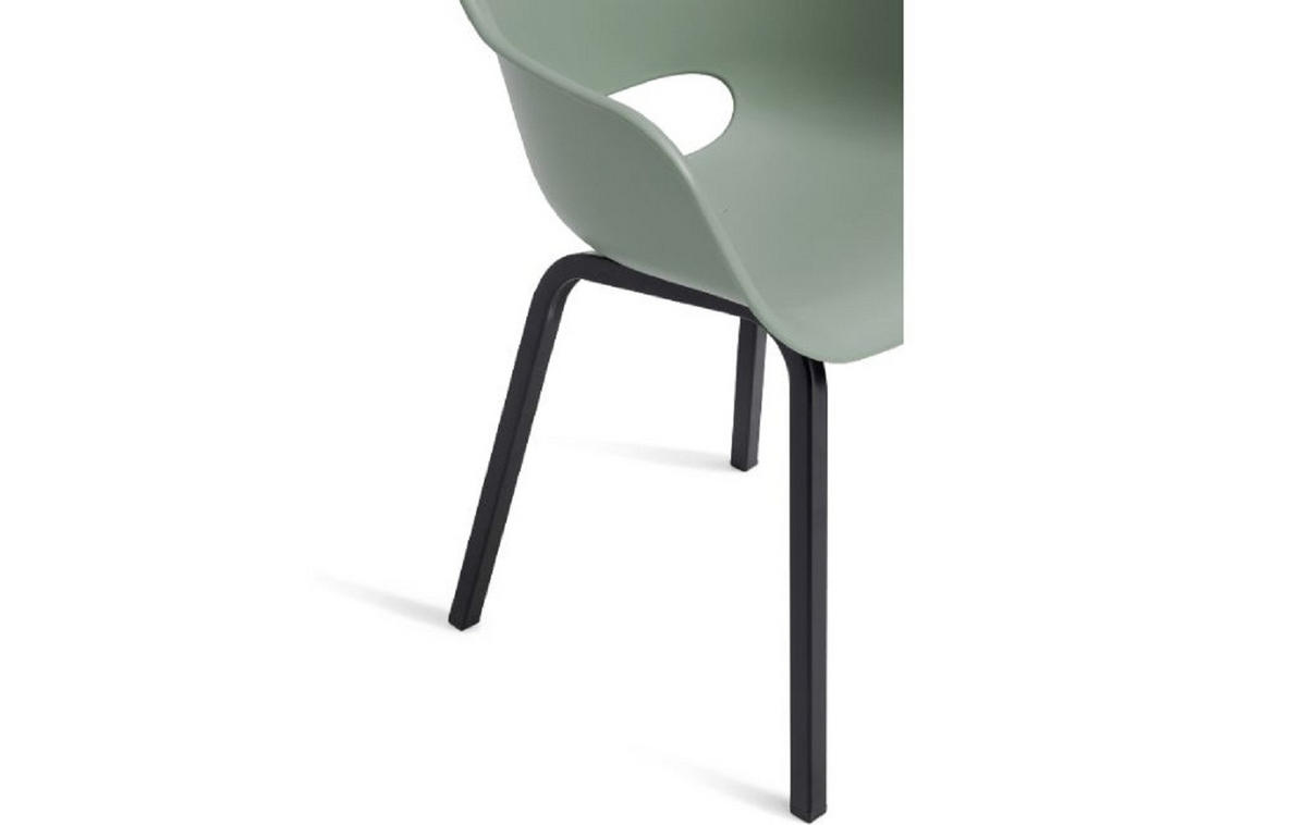 GARTENSTUHL Noa 2er-Set - Grün, Kunststoff (57/55cm) - Keter