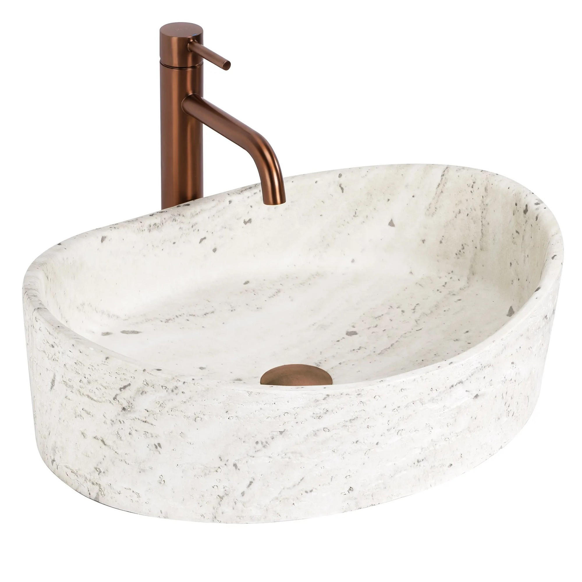 AUFSATZWASCHBECKEN Rea Dream - Beige, Keramik (36/15/50cm) - REA