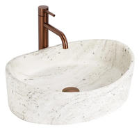 AUFSATZWASCHBECKEN Rea Dream - Beige, Keramik (36/15/50cm) - REA