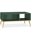 COUCHTISCH ARICIA mit Stauraum, Grün - Grün, Holz (60/90/42cm) - KONSIMO®