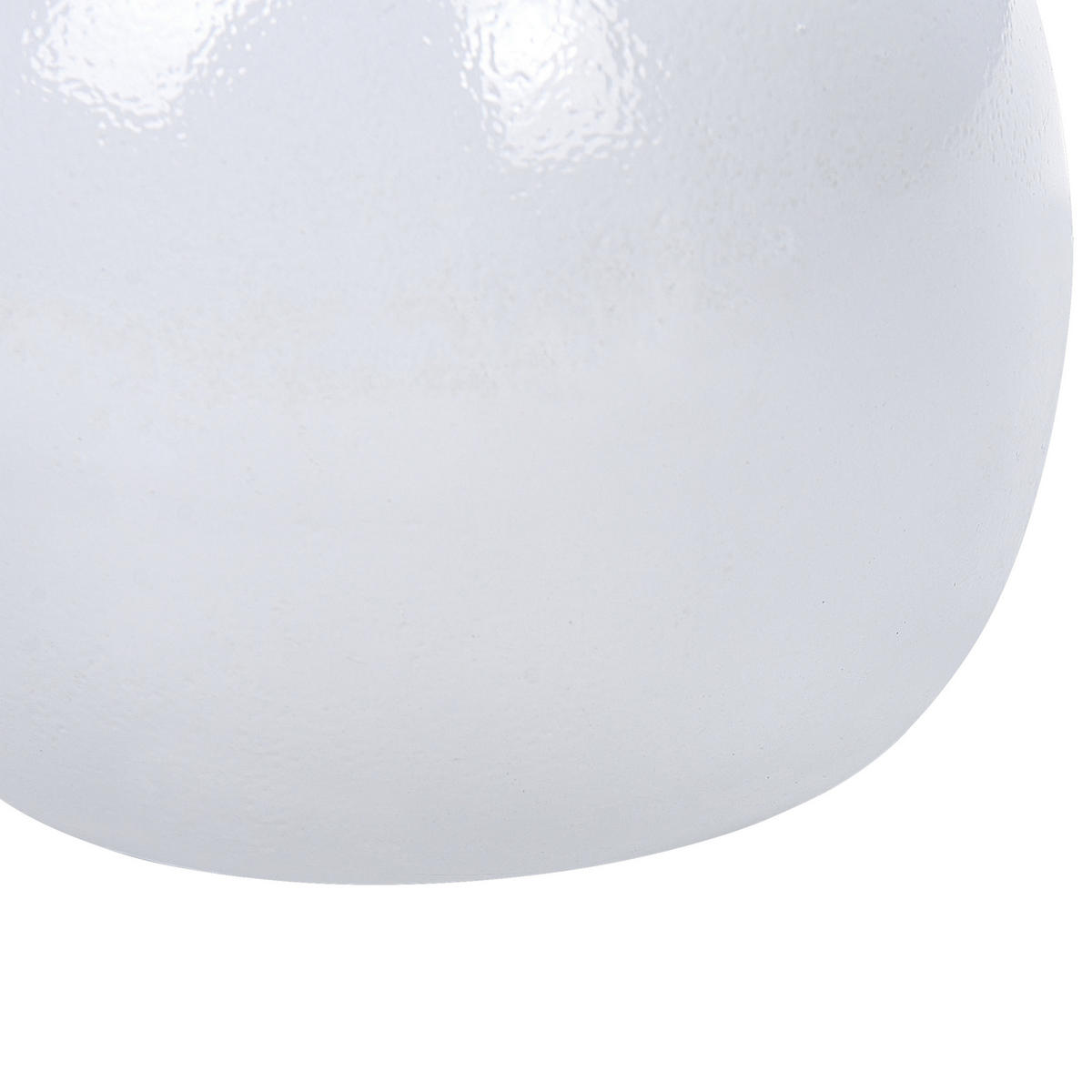 BEISTELLTISCH Aluminium weiß rund 40 cm Eucla - Weiß, Metall (40/40/49cm) - Beliani