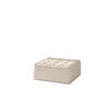 POLSTERHOCKER Sande In Alpine - Beige, Holzwerkstoff/Textil (90/38/90cm) - Fun Möbel