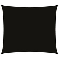 SONNENSEGEL Oxford-Gewebe Rechteckig 2x2,5 m Schwarz - Schwarz, Textil (250/200cm) - furnicato