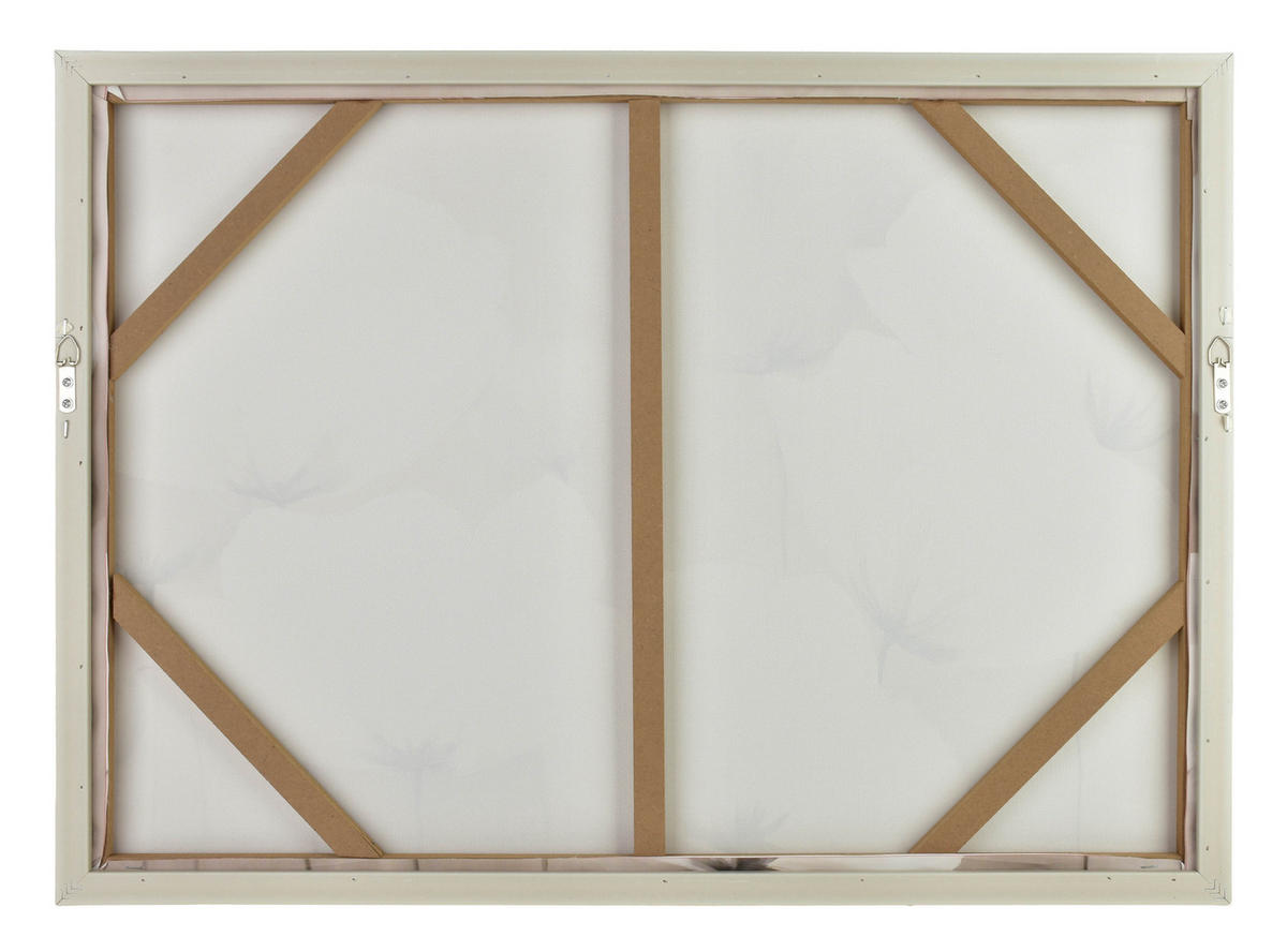 BILD Inga 2er Set 50/3/70 cm Kunstoff - Weiß, Kunststoff (50/70cm) - Mondex