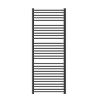 BADHEIZKÖRPER Sahara 750x1800 mm Anthrazit gerade mit Seitenanschluss - Anthrazit, Metall (75/180/5cm) - LuxeBath