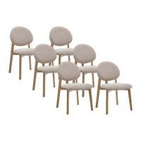 STUHL - 52 cm x 57 cm - holz - beige Marleni - Beige, Holz/Holzwerkstoff (52/85/57cm) - Vente-Unique