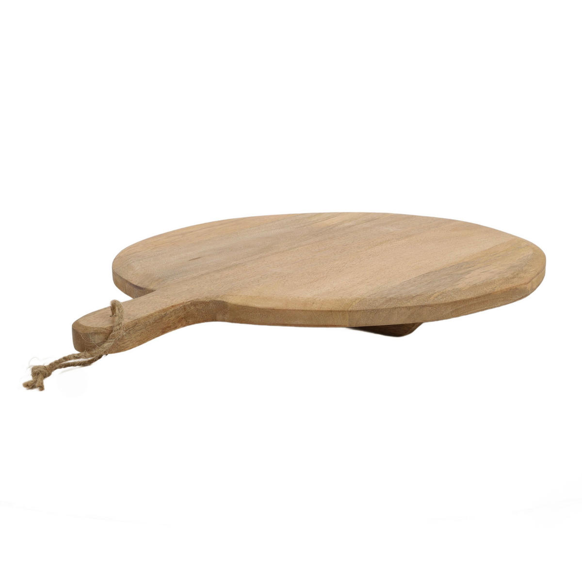 SERVIERBRETT aus Mangoholz rund Braun 60/47/4 cm - Braun, Holz (47/4/60cm) - Excellent Houseware