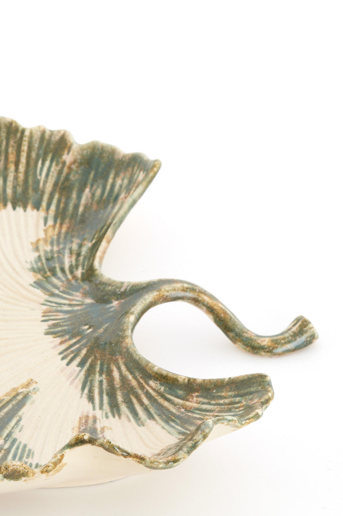 SCHALE Rediu Weiß 37/35/6,5 cm - Weiß, Keramik (6.5cm) - Light & Living