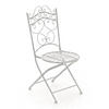 GARTENSTUHL Indi antik weiß - Weiß, Metall (40/92/50cm) - TPFGarden