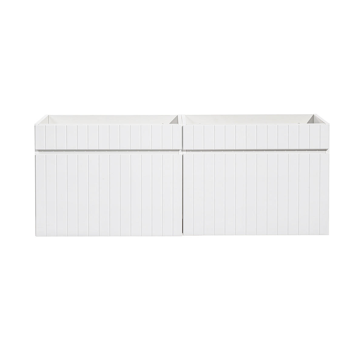 SKŘÍŇKA POD UMYVADLO 120cm Zelie Bílá - bílá, kompozitní dřevo (120/46/45cm) - Petits-meubles