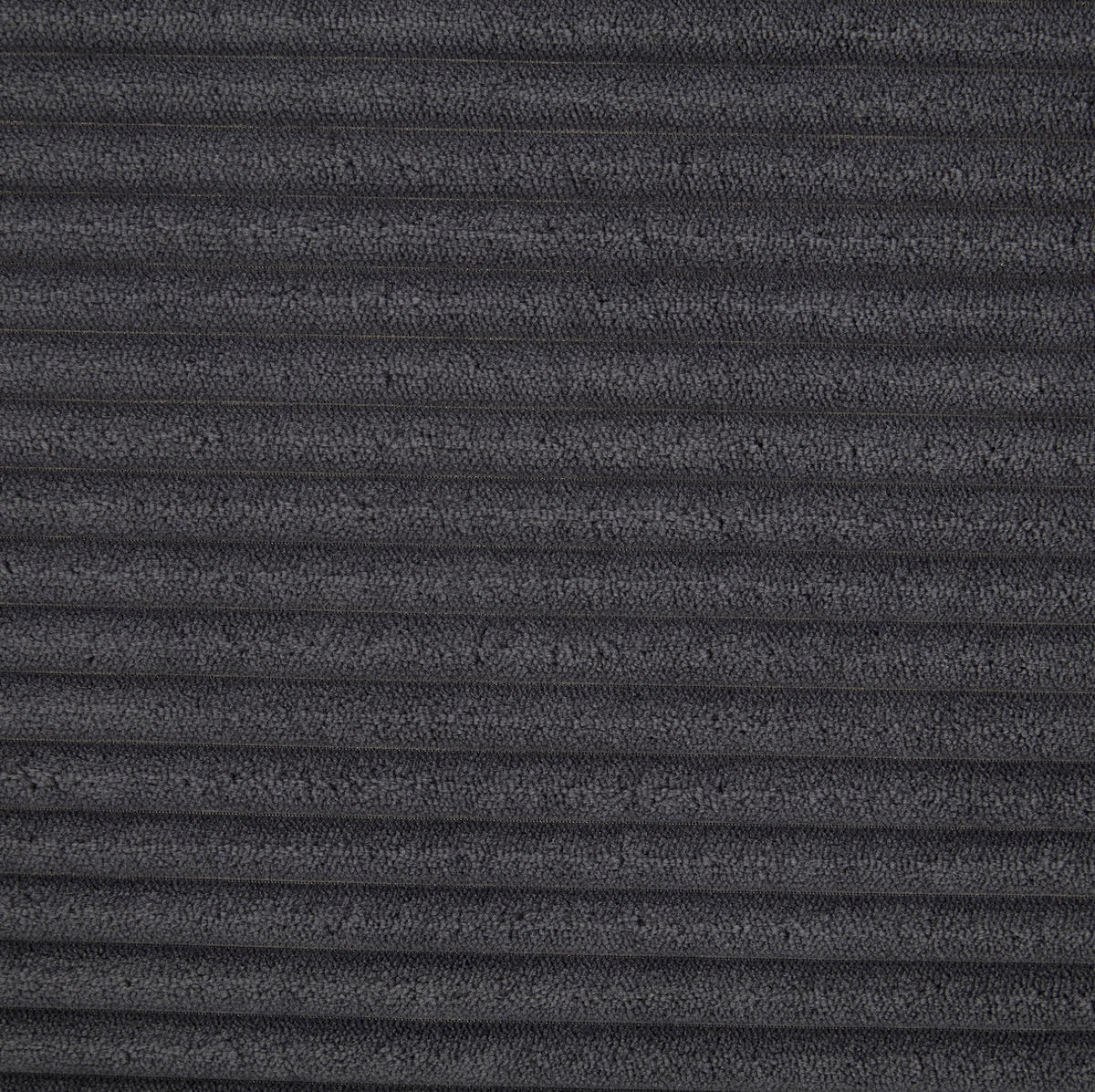 SOFA 2-Sitzer mit tiefem Sitz 224 x 81 x 81 cm Velvet Dark Gray - Dunkelgrau, Kunststoff (224/81/81cm) - Meubliv