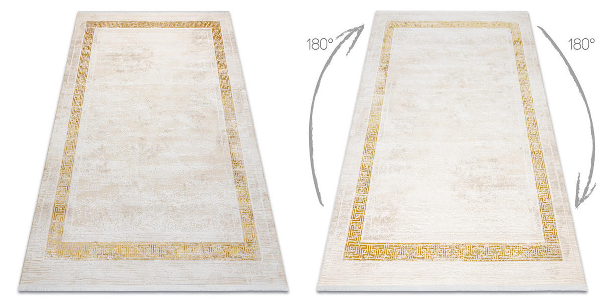 TEPPICH Duke 120/170 cm - Creme, Textil (120/170cm) - rugsX