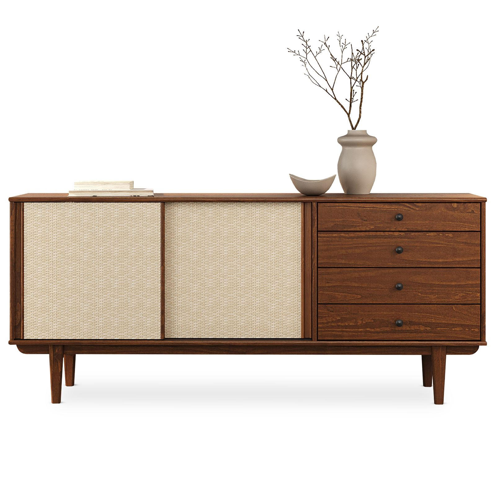 Idimex Sideboard Kastanien 175x76x41 cm