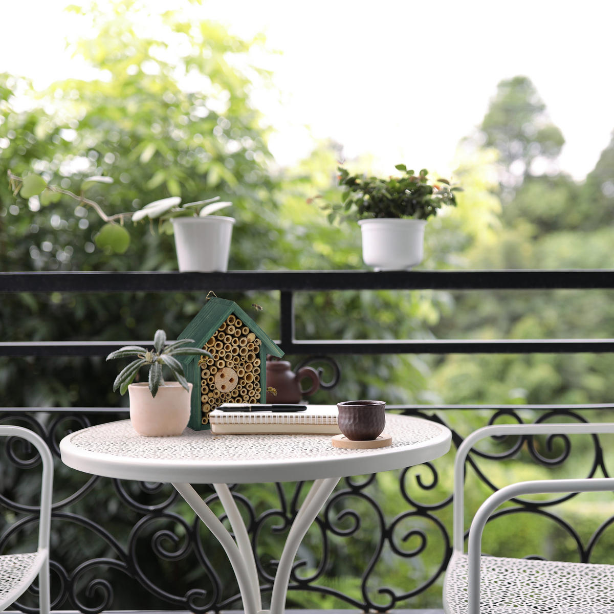 INSEKTENHOTEL - Multicolor, Holz (17/20/8.5cm) - Relaxdays