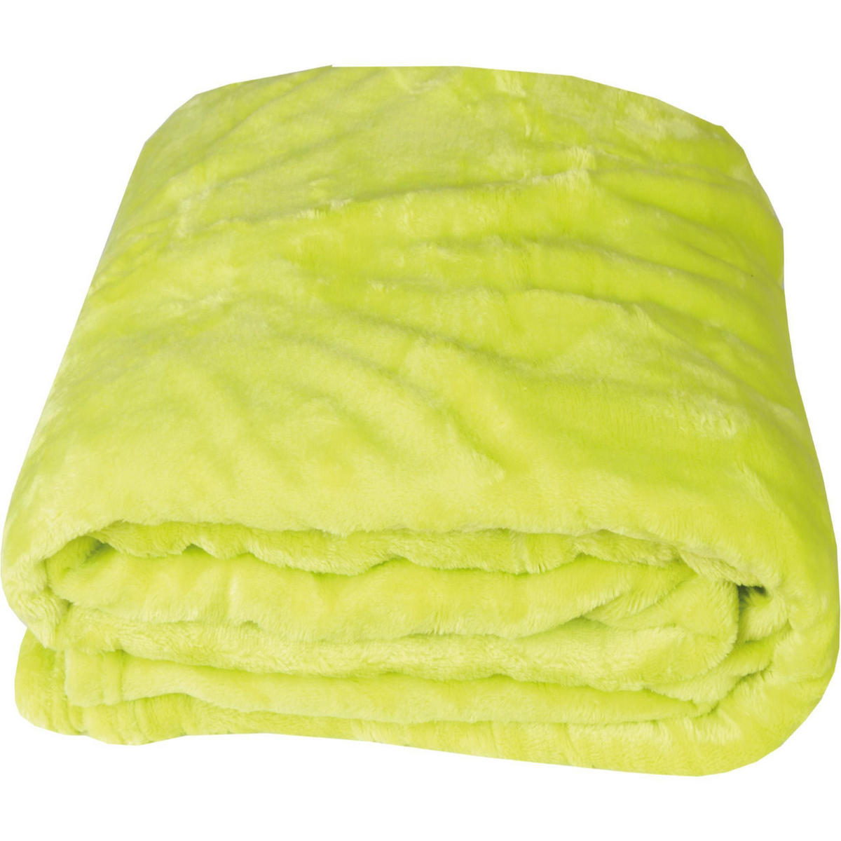 KUSCHELDECKE "Celina" 2er-Pack Grün 130x170 cm - Grün, Textil (130/170cm)