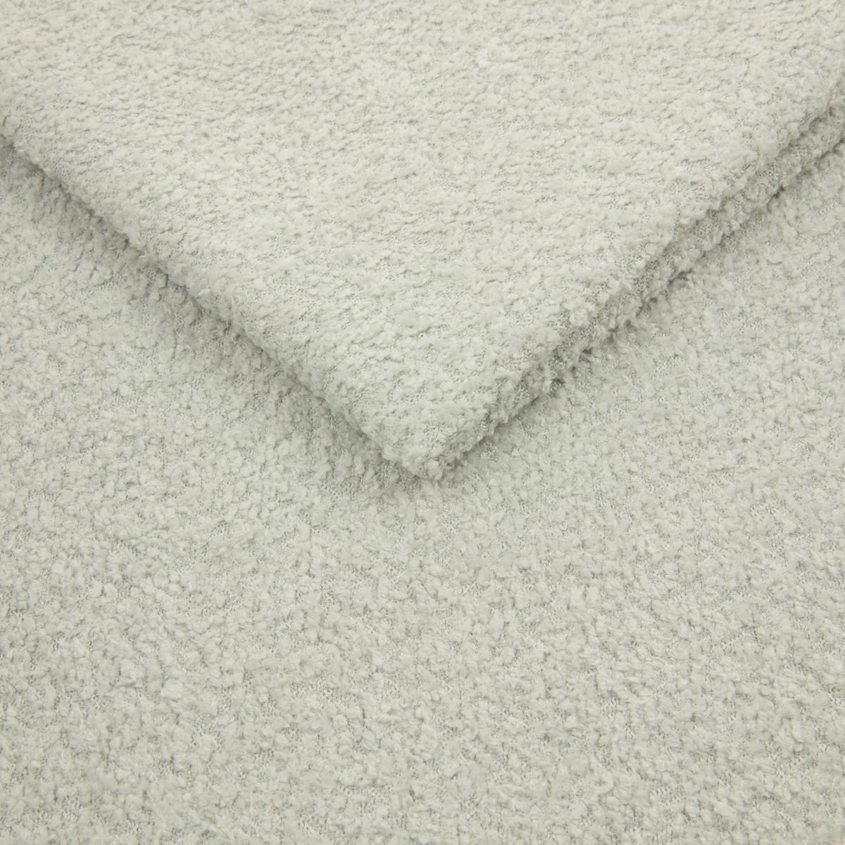POLSTERBETT VIVIEN 140x200 cm Hellgrau Bouclé (Stoff Abriamo) - mit Bettkasten und Lattenrost - Hellgrau, Holzwerkstoff/Textil (140/200cm) - Ravio