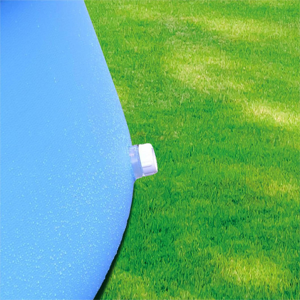 POOL 360x90cm Prompt Set mit Filterpumpe und Leiter blau - Blau, Kunststoff (360/360cm) - Avenli