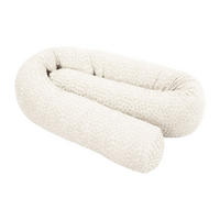 BETTSCHLANGE Seashells oyster - Weiß, Textil (170/12cm) - Roba