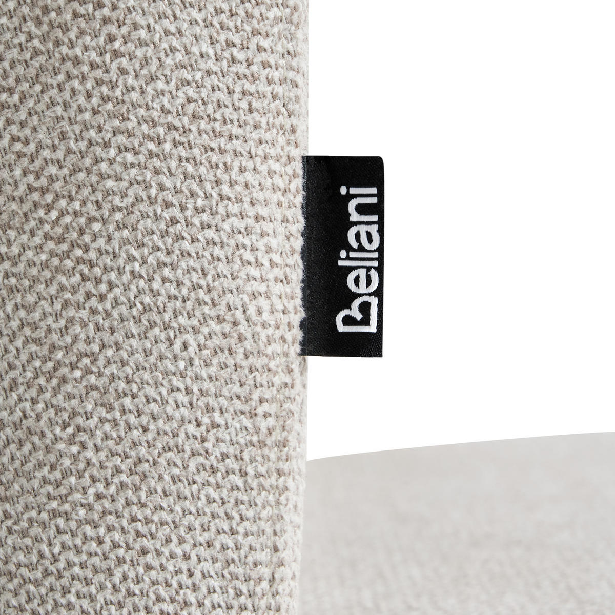 ESSZIMMERSTUHL 2er-Set Stoff Hellbeige Artesia - Beige, Textil (51/81/49cm) - Beliani