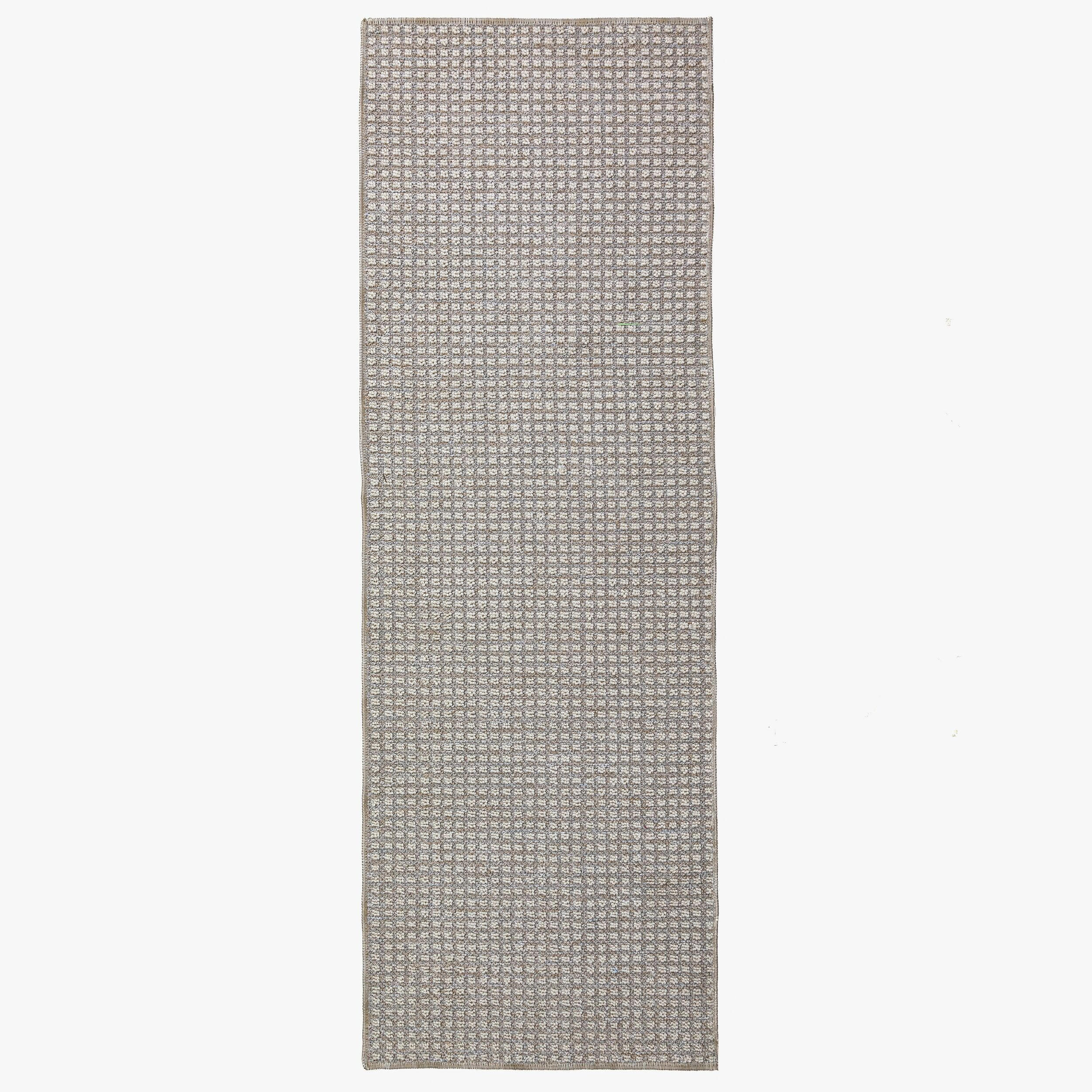 KURZFLORTEPPICH Waschbar NORA, einfarbig, aus Polyester, Grau, 78 x 300 cm - Grau, Textil (78/300cm) - KADIMA DESIGN